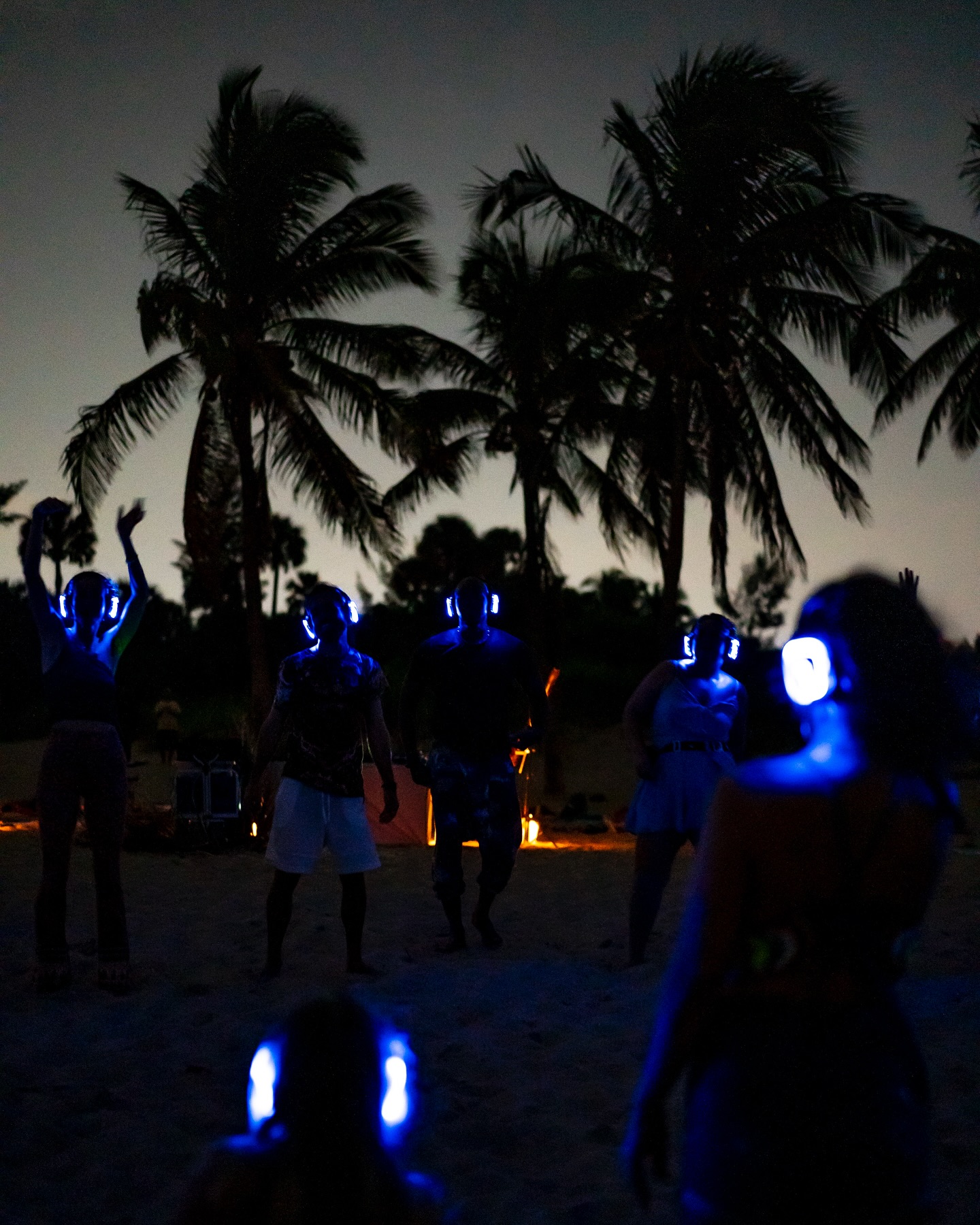 Full moon silent disco this Wednesday February 12th at Singer Island Beach. One…