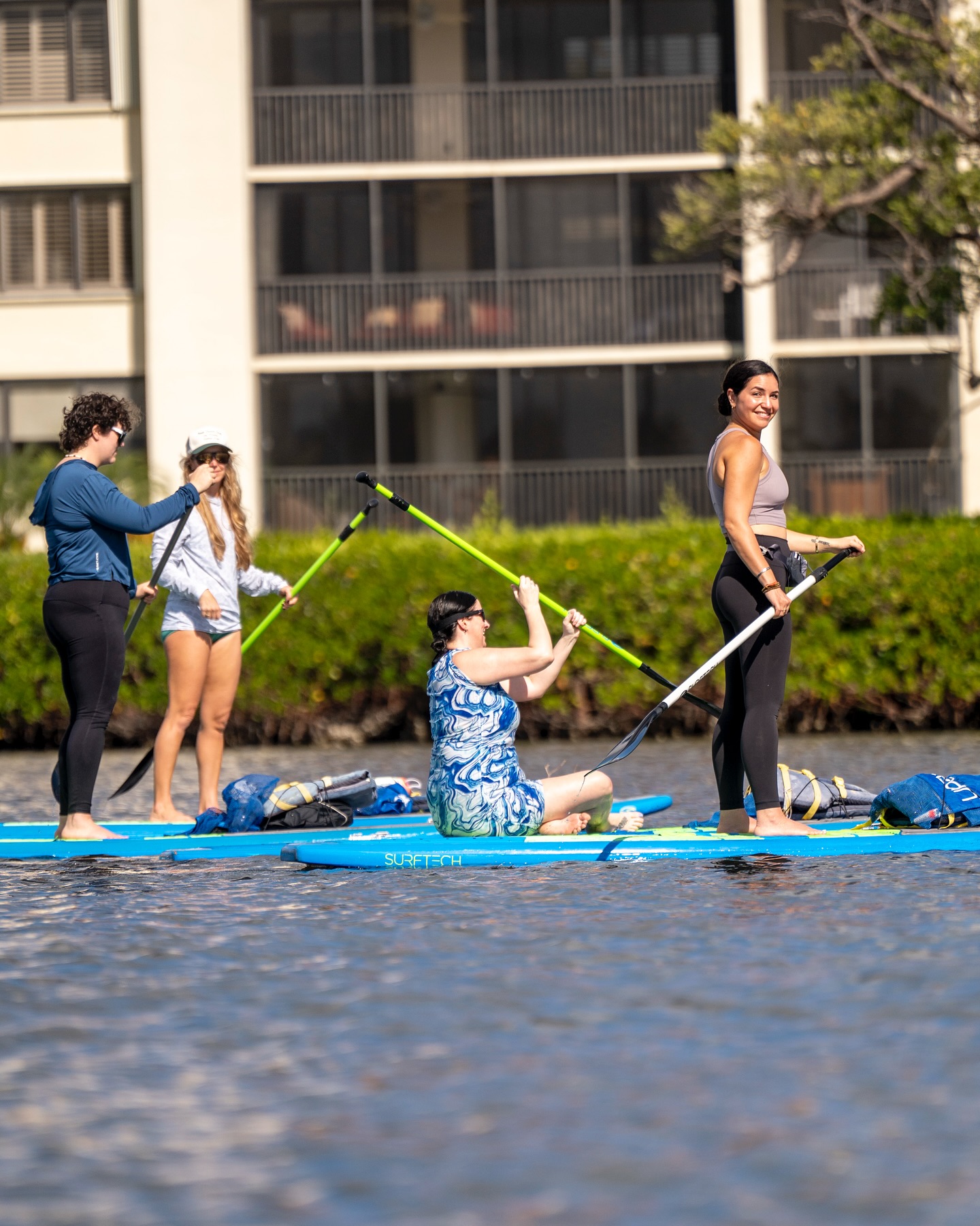 @jewishpalmbeach and @bluelinesurf_paddleco waterway cleanup. @4ocean