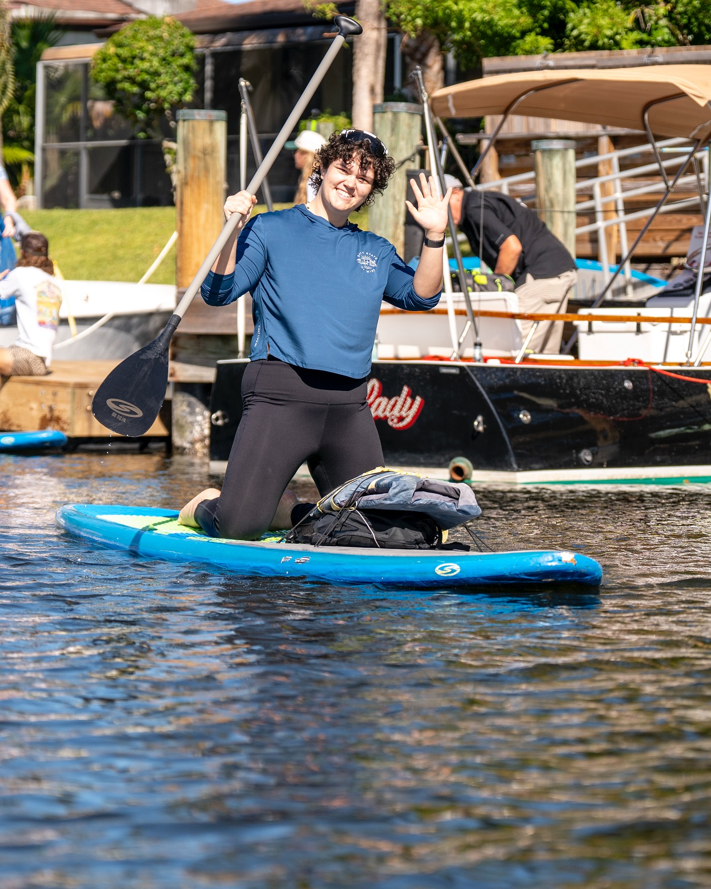 @jewishpalmbeach and @bluelinesurf_paddleco waterway cleanup. @4ocean