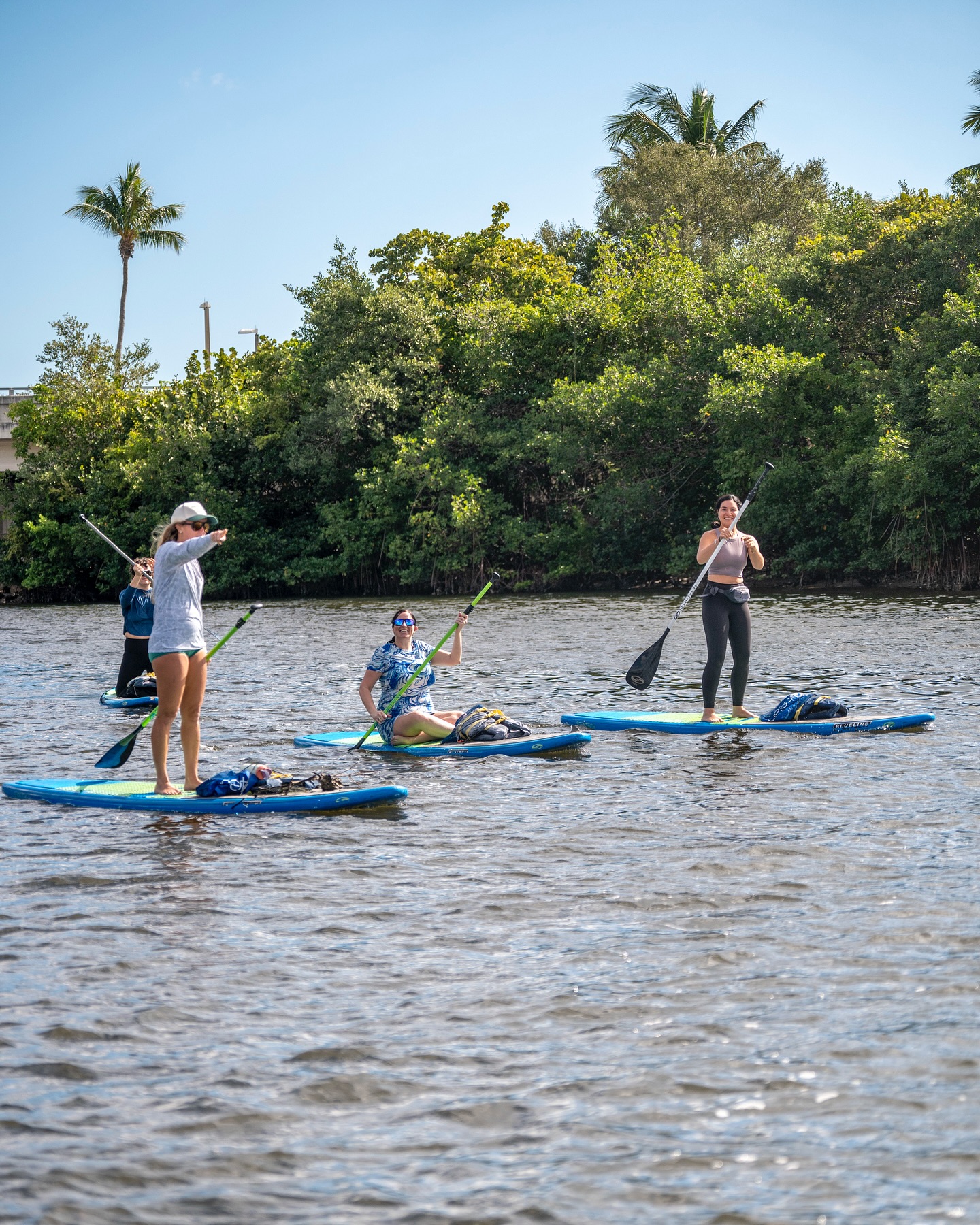 @jewishpalmbeach and @bluelinesurf_paddleco waterway cleanup. @4ocean